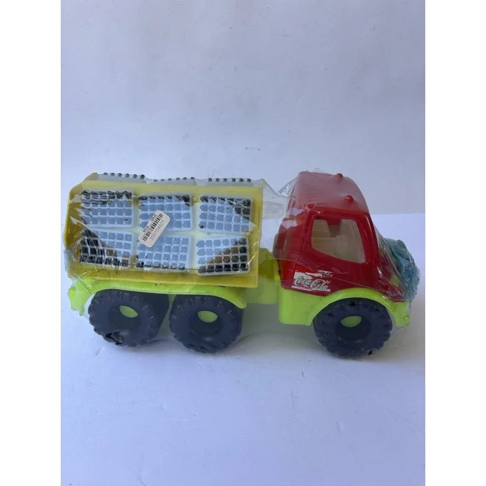 Vintage Plastics Green COCA COLA Delivery Truck  Kinect-t Coke 12